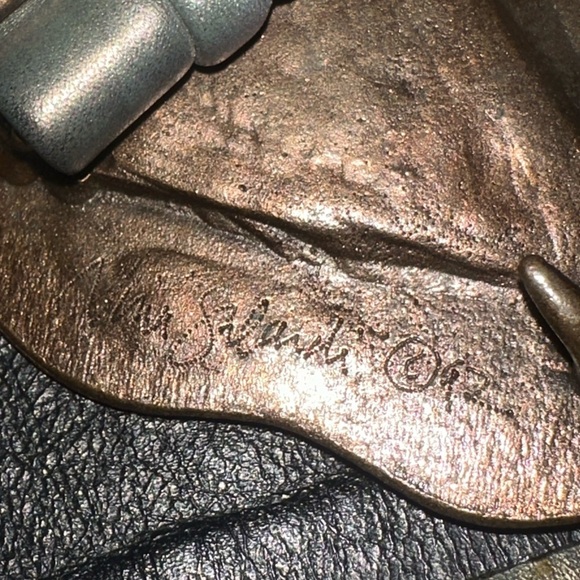 NINA GELARDI Vintage 80s Women’s Artisan Belt - Picture 7 of 7